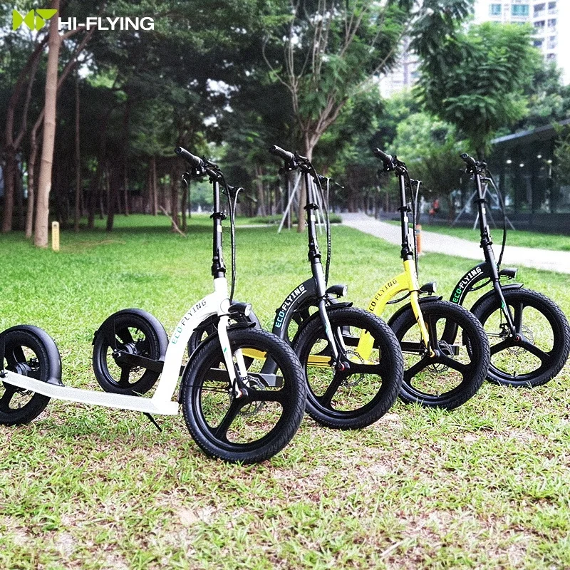 EU warehouse big wheel electric scooter 350W powerful fast electric scooter adult electric scooter