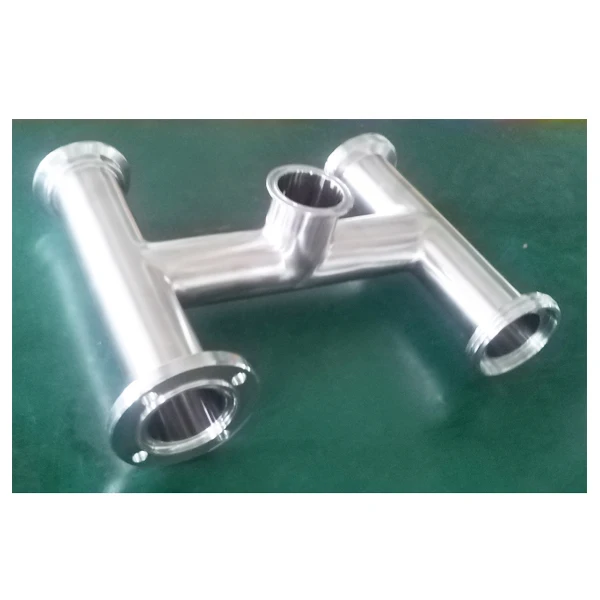 Manifold Pipe Fittings Sanitary Fittings Stainless Steel Tri Clamp Manifold Spools