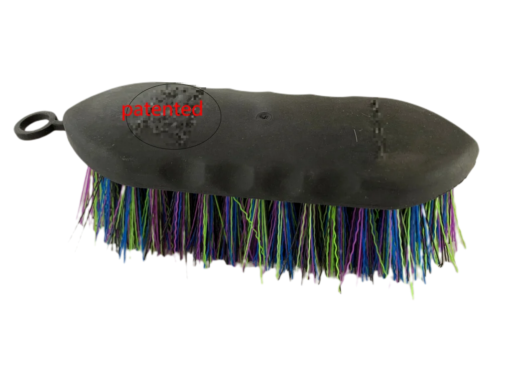Factory Wholesale Large Dandy Brush for Horse Grooming Attractive Design with PP Bristles for Horse Care