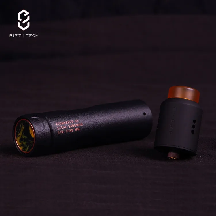 
Popular USA sell Atom mech mod vape starter kit with DIY RDA atomizer vaporizer device 