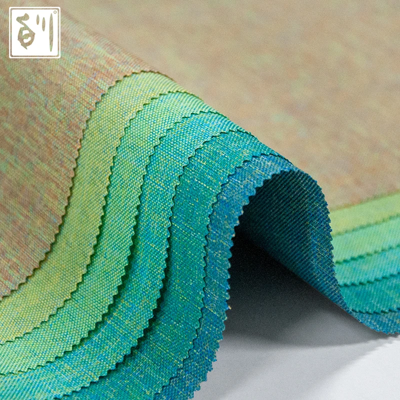 
Baichuan Recycle bottle tshirt dope dyed polyester recycled mesh fabric 