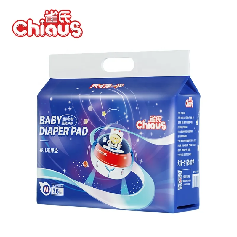 2023 Chiaus Hot sales  Disposable Urine Absorbent  pads diapers pads baby Urine mat