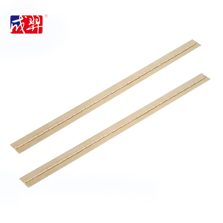 long brass golden toolboxes electronic cabinets lockers table metal tractor doors gates continuous piano hinges