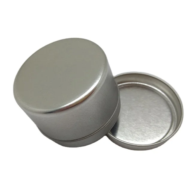 16 oz 8 oz round candle tins with  covers