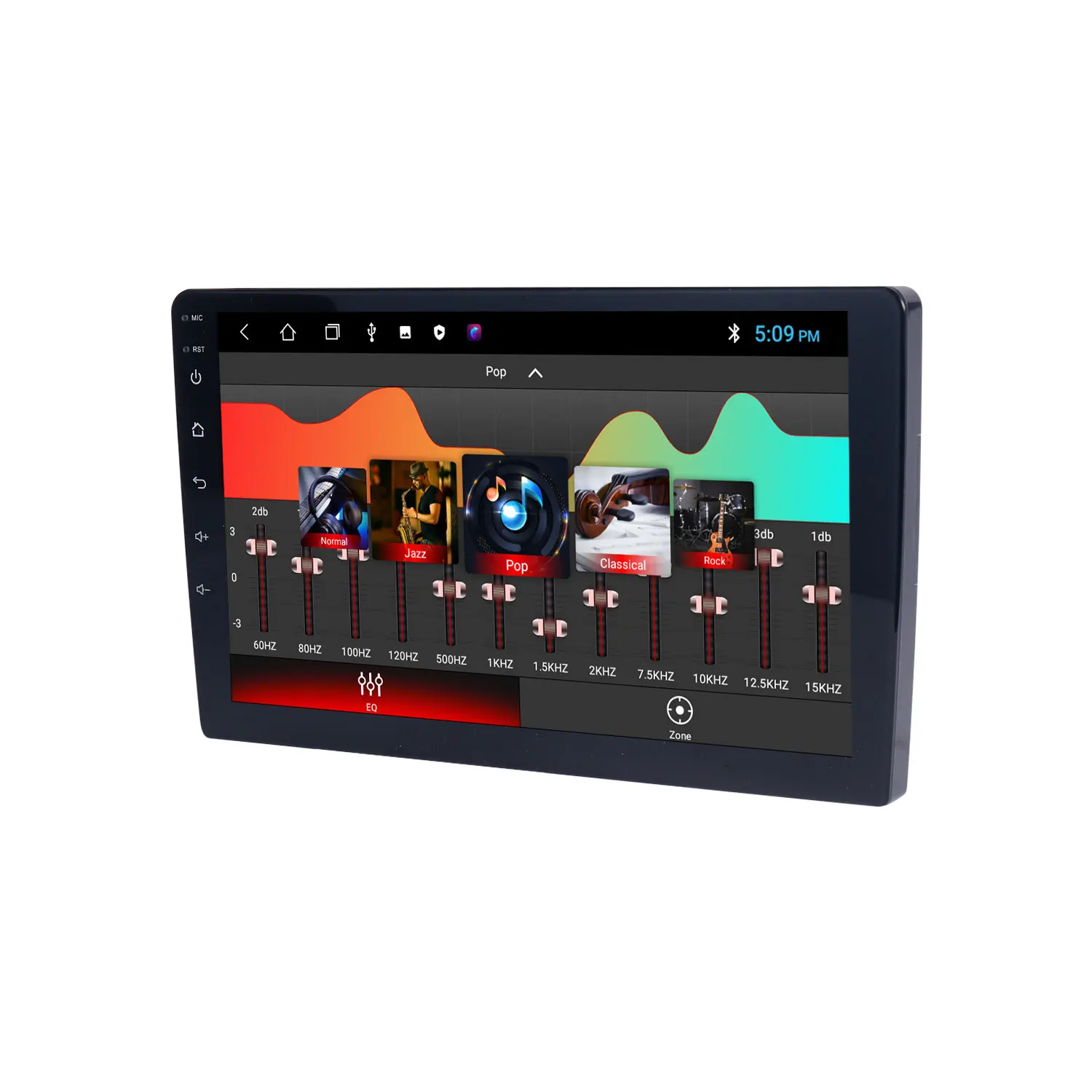 Zhiyin Ips 2.5d Screen Android 10 Universal 1g+16g Stereo 2din Gps Navigation Multimedia Car Dvd Player