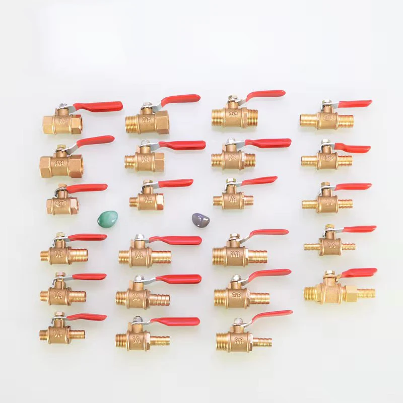 Chinese factory sales of 1/4 brass ball valve