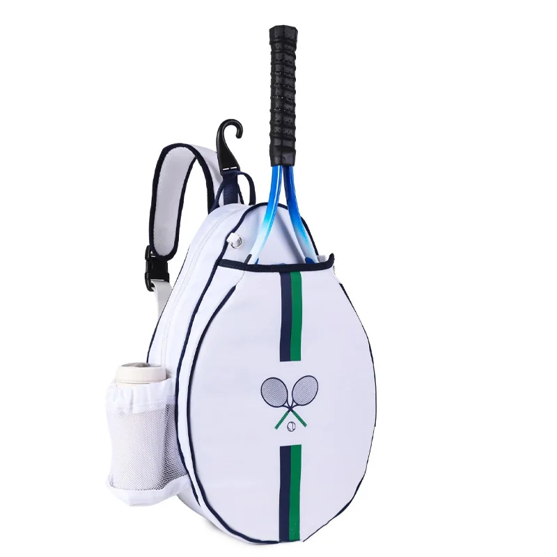 Customized Multifunctional Single Shoulder Crossbody Bag Waterproof Oxford Sports Racket Bag for Tennis and Badminton
