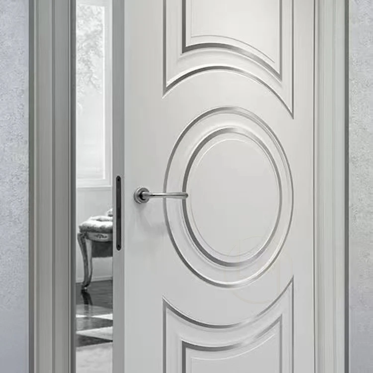 Hot sale modern wood door top quality solid wood door single open customized modern high-end wood door