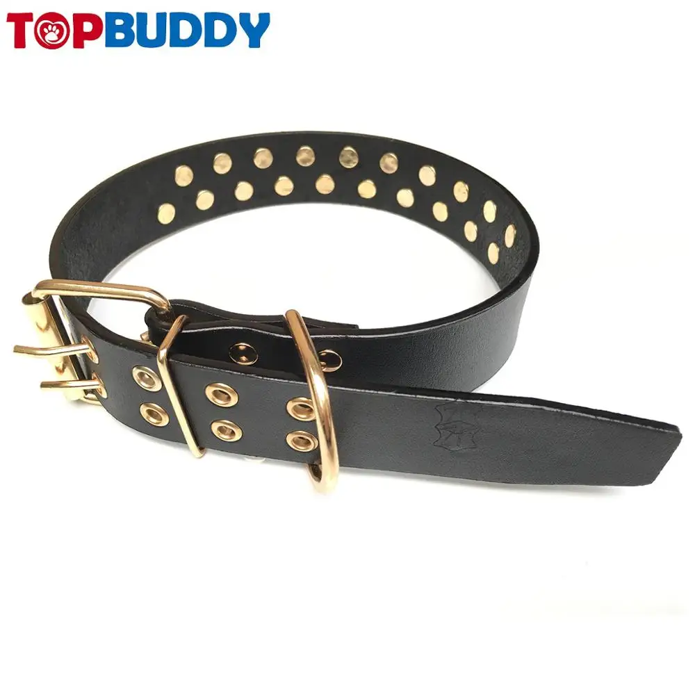 Fashion Factory direct Customized Color PU Leather Dog Collar for Pet