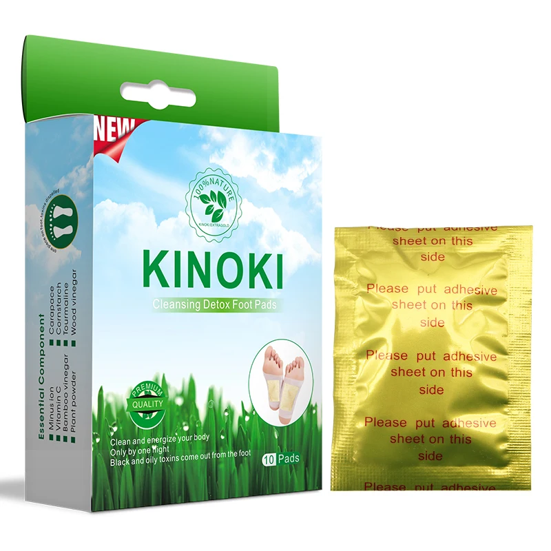 Foot Patch  Detox foot patch 10 pcs/box cleaning detox and detoxification promotes circulation in the body