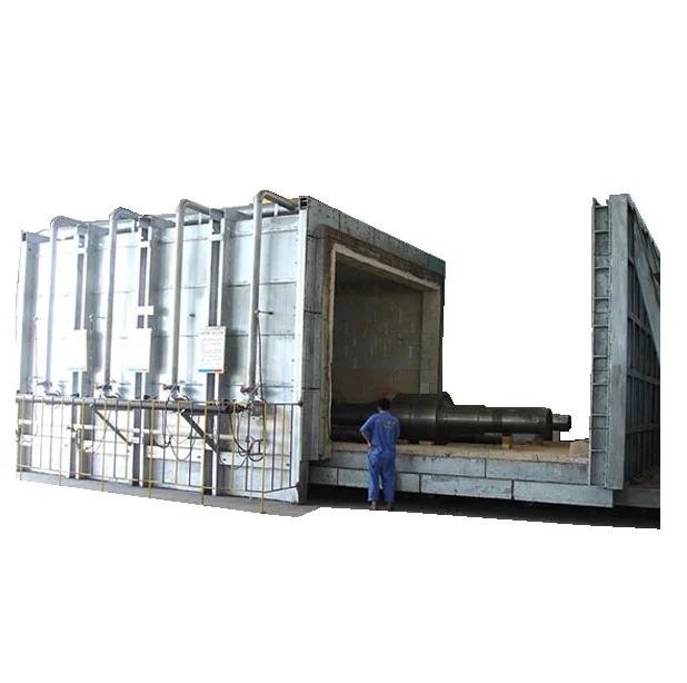 Big Capacity Natural Gas Variable Capacity Trolley Type Tempering Furnace