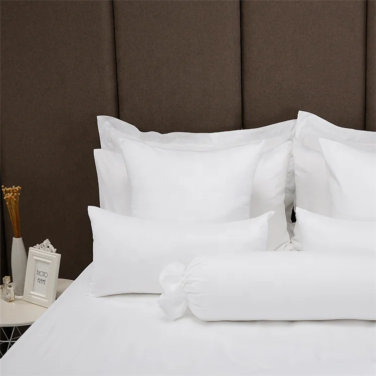 Wholesale China Luxury Latest design Embroidery 300TC 400TC Satin 100% Cotton 5 star hotel bedding set