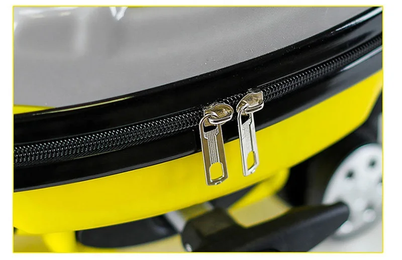 Fashion Kids Travel Bags Luggage Hard Shell ABS PC Kids Luggage 20inch Travel Bags Car-shape Suitcase Toys For outdoor School