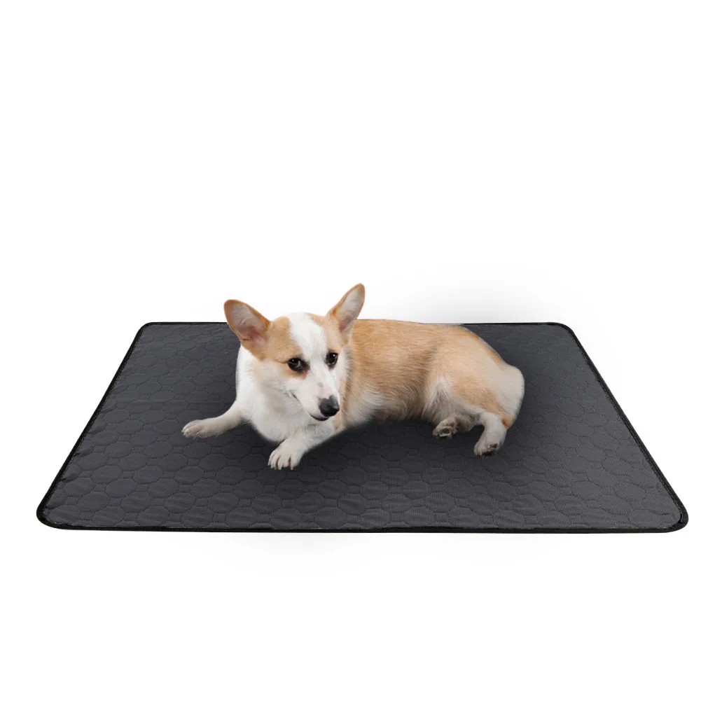 wholesale custom size washable puppy pee training mats dog cat pet absorbent underpad for home and car