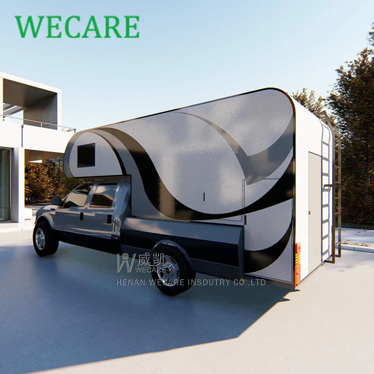 Hot selling rv motorhomes caravan aluminum frame travel trailers