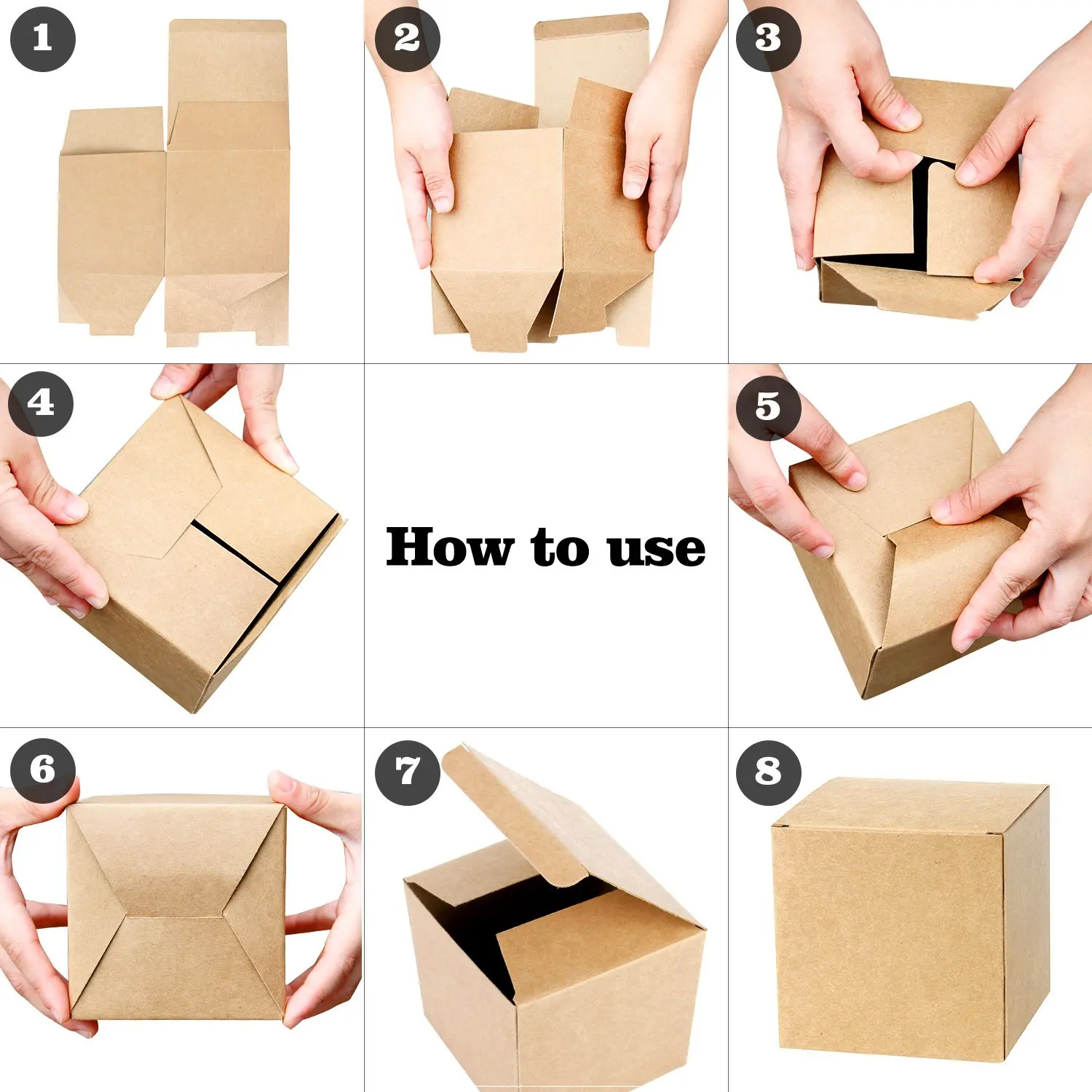 New product emballage brown corrugated cardboard shipping mailer box custom logo small boxes for packiging