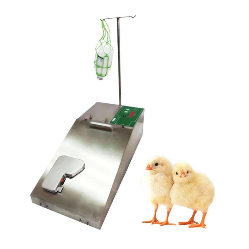 Great Farm Profession Automatic Electric Chicken Continuous Vaccine Machine For Chicks in Poultry Farm