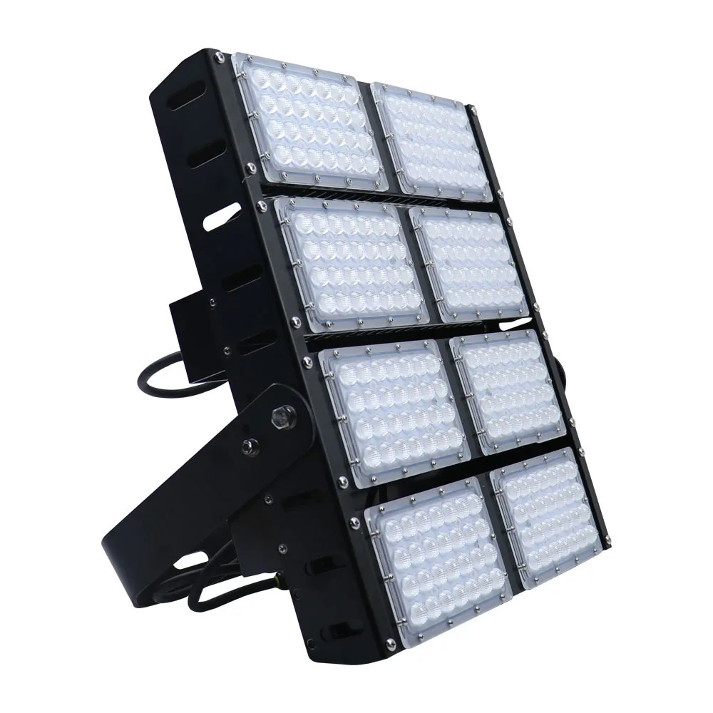 Patent High Energy Efficient 110V Led Flood Light 300W 400W Modular Flood Lights Soccer Stadium Flood Light