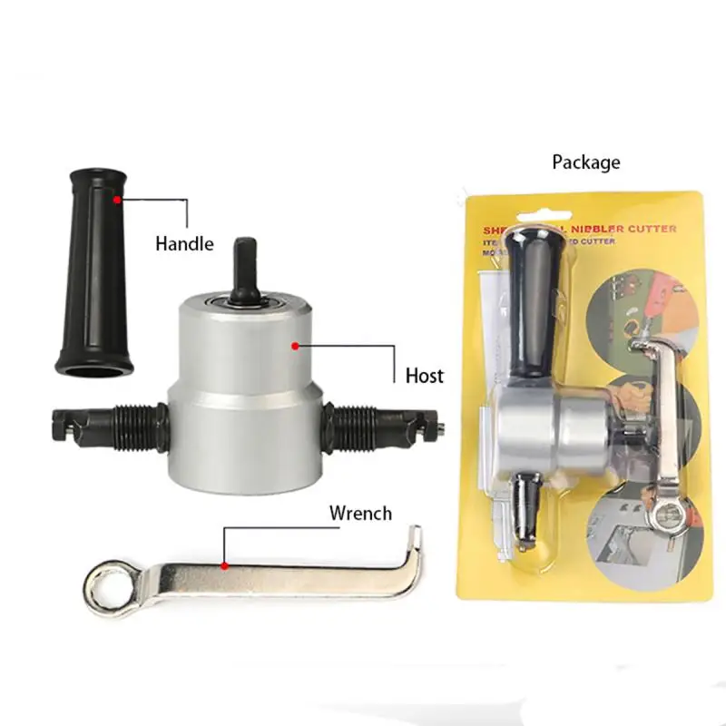 New design Double Head metal  Sheet cutting tool nibbler cutter