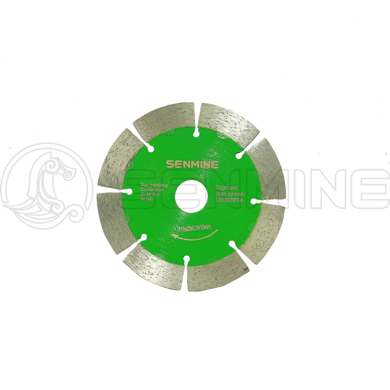 115/125/180/230/300/350/400mm Diamond Concrete Saw Blade Arrayed Cutting Grinding Disc for Hard Material Brick Granite