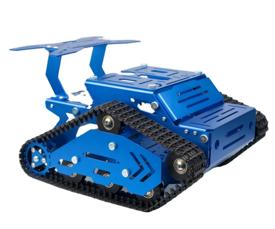 TH-X 2WD Motors Full Aluminum Alloy wireless rc Smart Car Chassis Kit for kids diy smart Robot car accessories kits