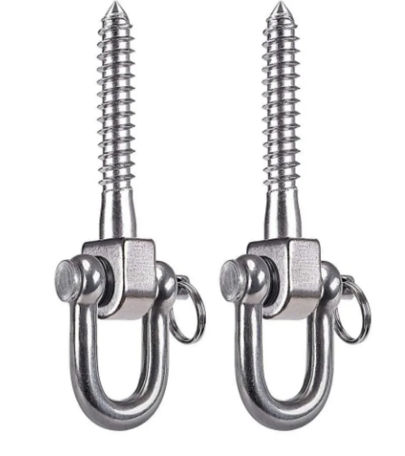Stainless Steel Yoga Hammock Chair Punching Bag Porch Swing Sets Suspension Hook