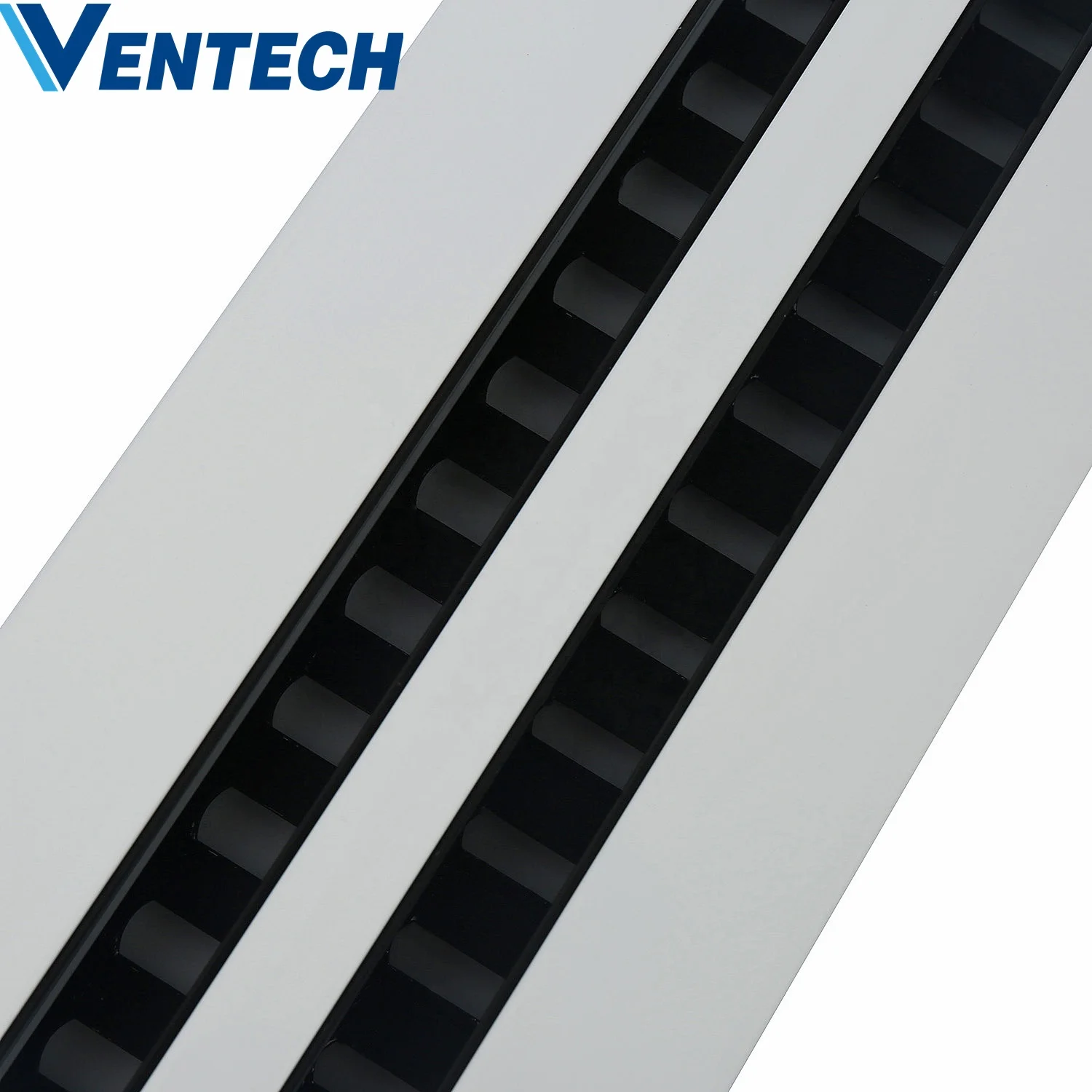 Hvac  Exhaust Ceiling Air Ventilation Conditioning Aluminum Supply Linear Slot VAV Diffuser Price With Plenum Box