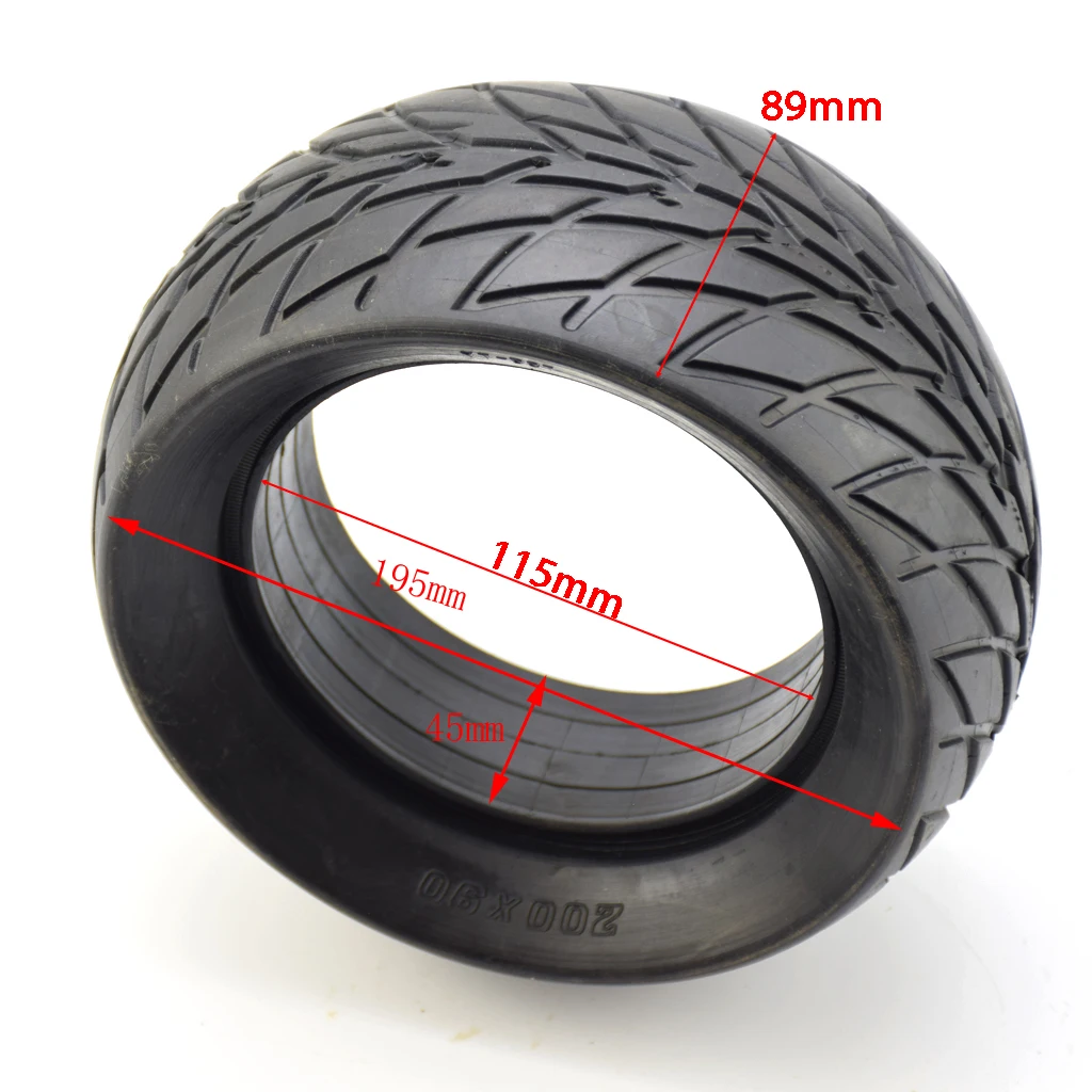200x90 Solid Tyre 8 inch Tire 200*90 for Folding Electric Scooter 8-inch E-Scooter Pocket Bike Accessories