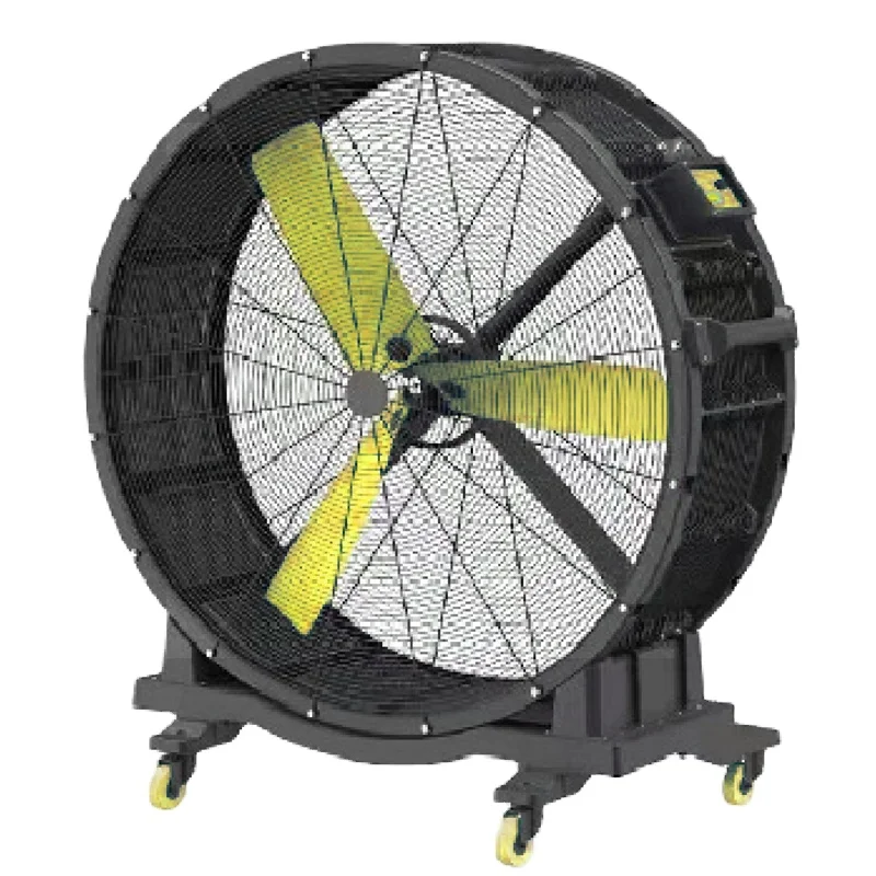 Strong wind 48 inch industrial standing moving fan