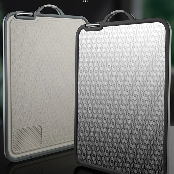 Blade Sharpener Garlic Press 304 18/10 High Quality Stainless Steel Vegetable Fruit Kitchen Chopping Board Meat Cutting Board