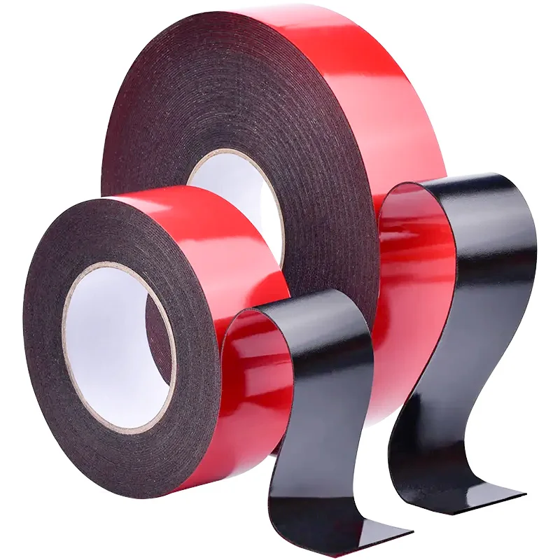 Elasticity softness pressure-sensitive waterproof polyethylene double sided self adhesive pe foam tape