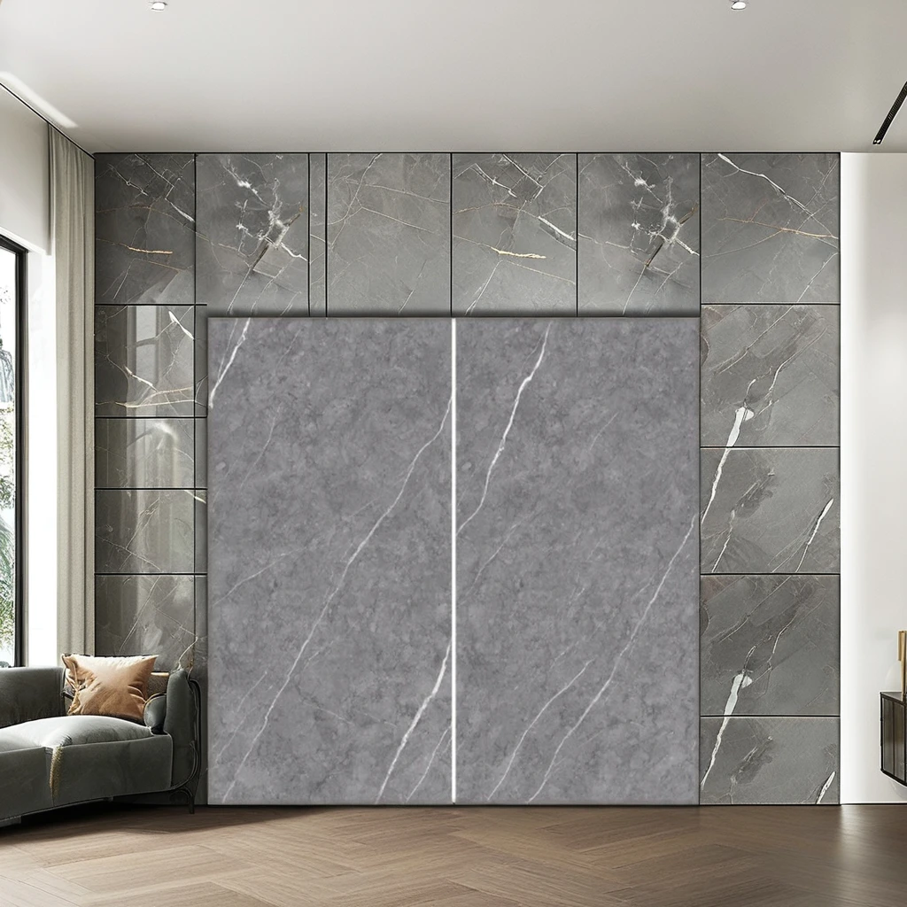 Best Selling 600x1200mm Polished Porcelain Tiles High Quality Glossy Finish Interior Wall Floor Use Modern Classic Morbi India