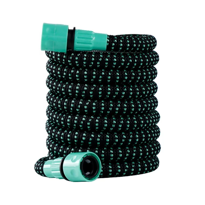 50ft 100ft Flexible Fabric Soft Magic Water Hose Expandable Garden Hose for Washing Cars with water spray gun