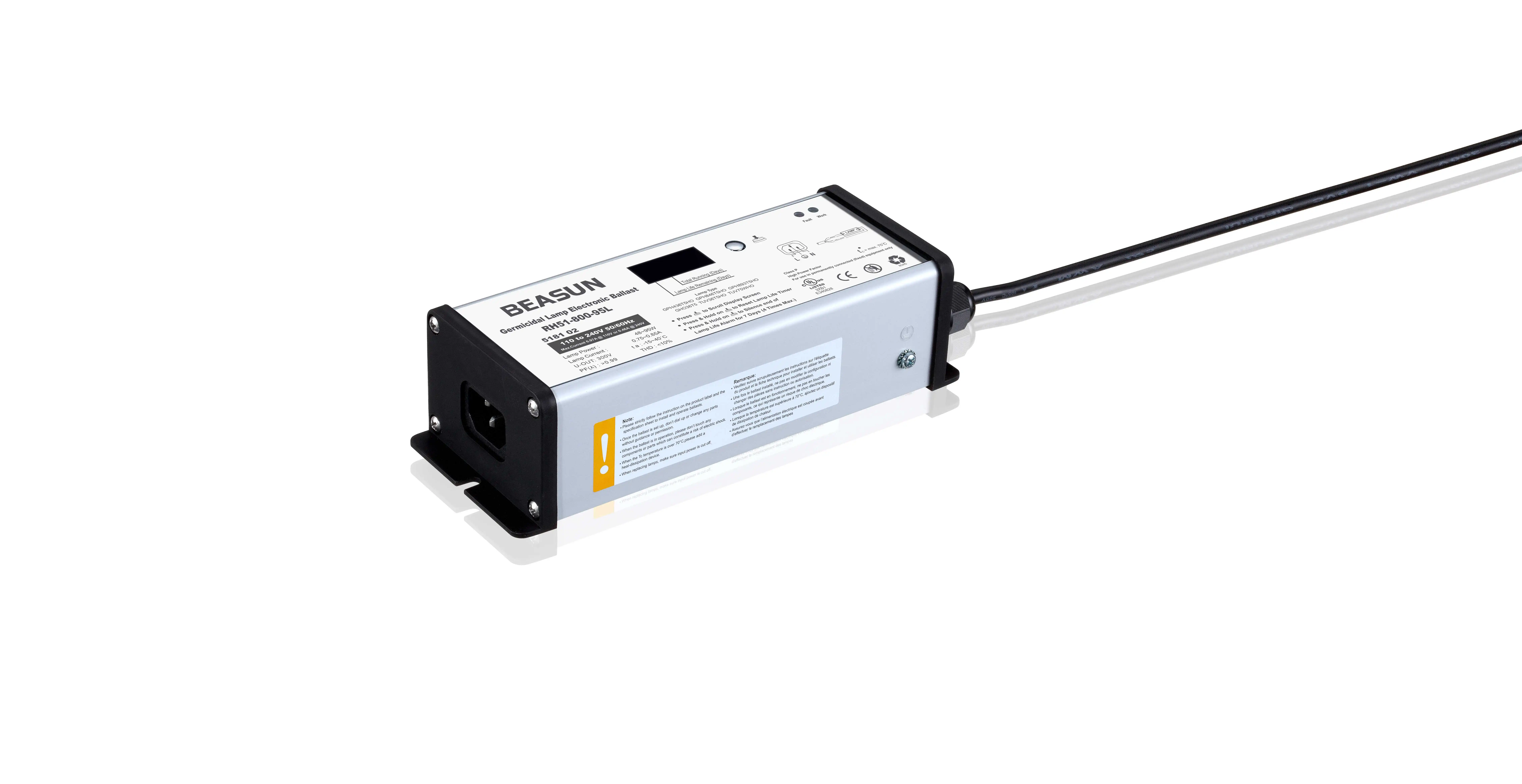 Air Disinfection Customized Ballast Preheat Start RH53-800-95U 60-95W 110-240V Electronic Ballast