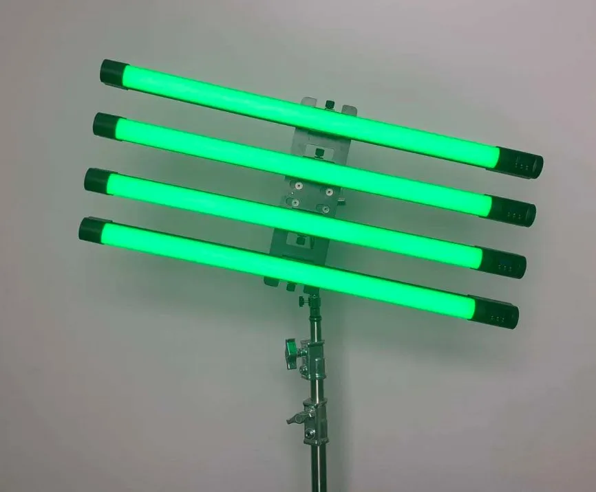 
Portable Handheld Black 2ft bi color tube Video studio film movie photo camera broadcast shooting video studio led tube Lights 