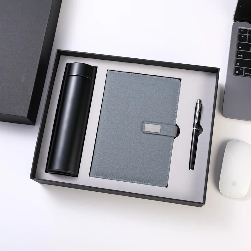 A5 Luxury Corporate Promotional Business Gift Sets Items With Logo For Vip Clients corporate gift set luxury  custom notebook