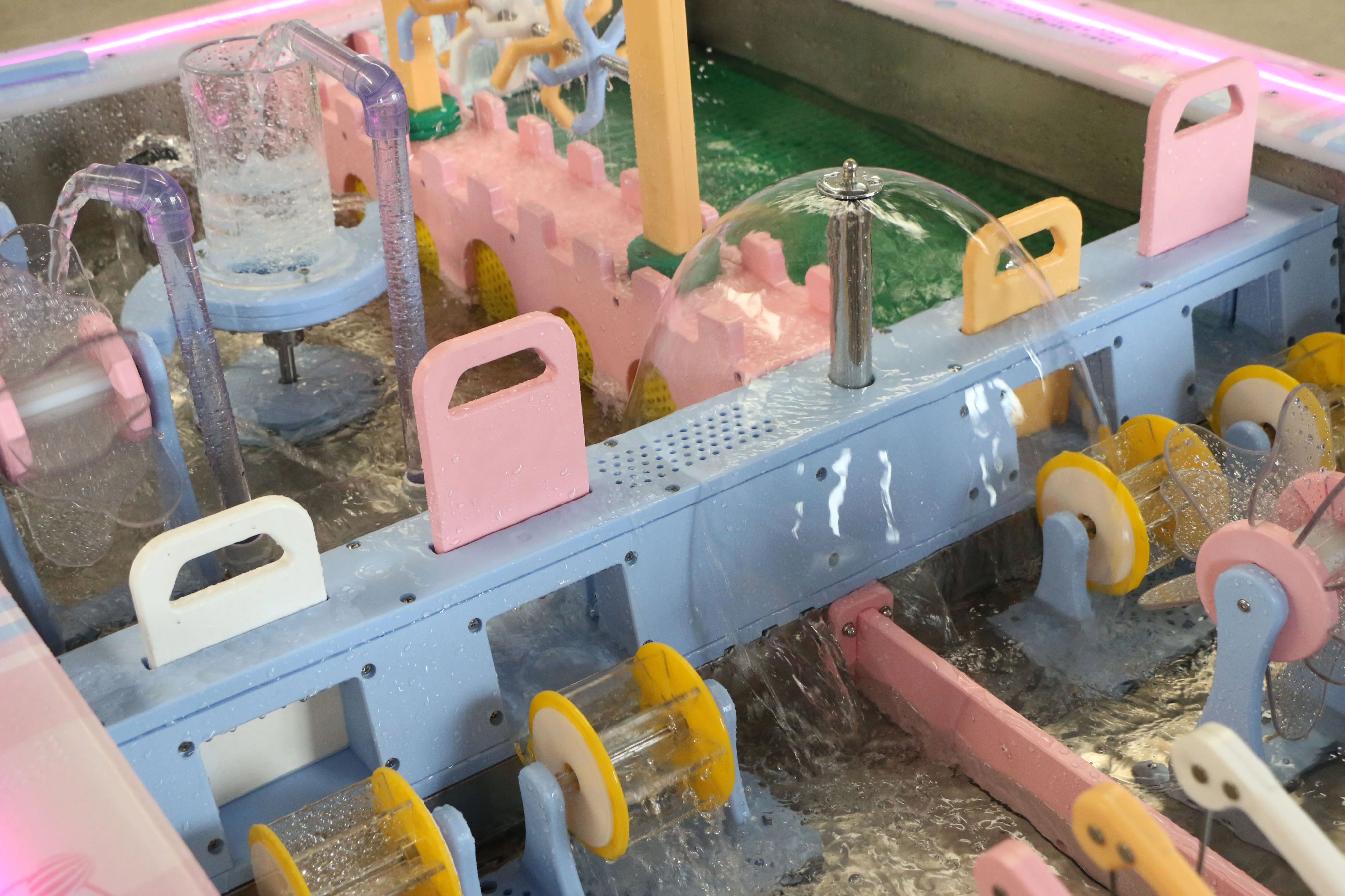 Large amusement equipment water  play  table  Science museum equipment for kids Indoor playground equipment for water pool
