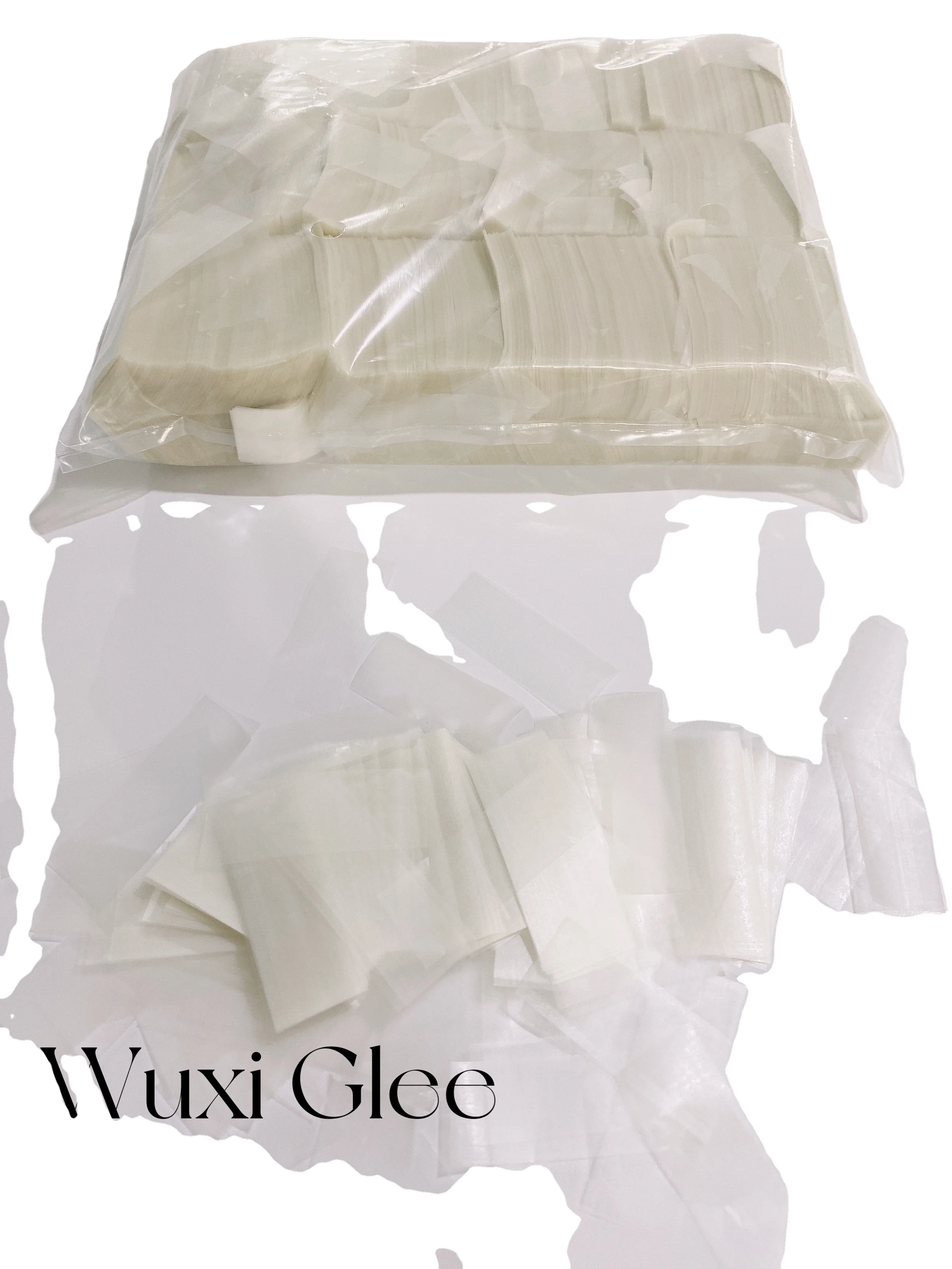 10x10cm 6x6mm paper confetti white  tissue paper confetti