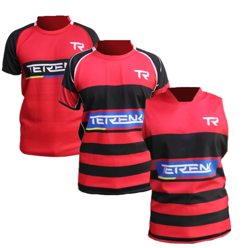 2022 Custom Polyester Wholesale Super Sublimation Printing Team Kit Union Reversible League Uniform Set Rugby kits Shorts Jersey