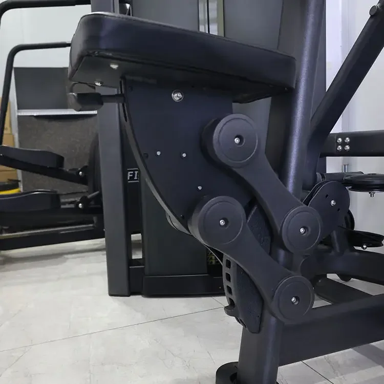 Unisex Cast Iron Squat Rack  Seated Row Exercise Equipment for Comprehensive Fitness and Muscle Training