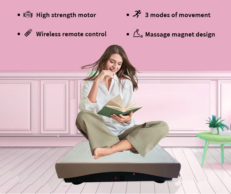 Hot Selling Vertical Vibration Machine Vibra Plate Vibration Motor With Blue Tooth