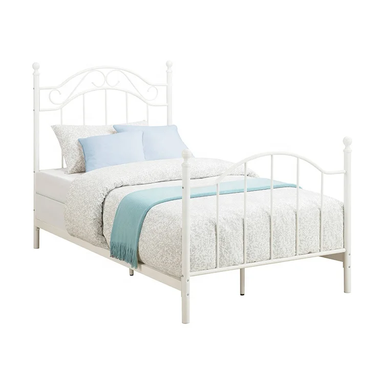 Один и двуспальная кровать каркас фурнитура для спальной твердого металла кровати для детей дети красный/зеленый/синий DB-813