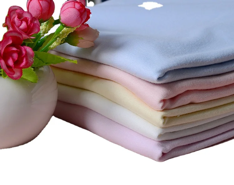 
Leesourcing-High Quality 100% Bamboo Fabric Lingerie Fabric Knitted Single Jersey For Underwear 