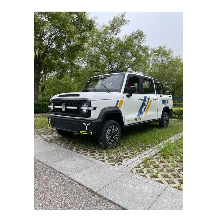 Jiulong Export Mini Electric Truck High Performance Electric EV Car Cargo Pickup Truck New Energy Vehicles Tipper Truck Head