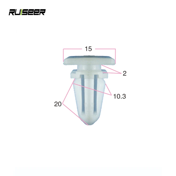 Fastener Clips Plastic Cars Seal Floor Strip Attachment Plastic Clips Automotive