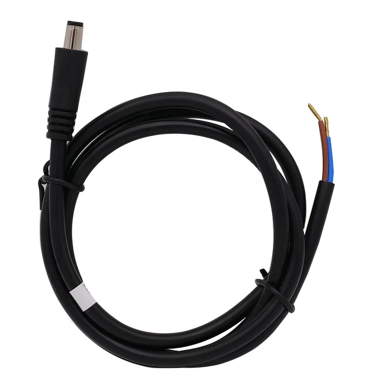 DC5.5 2.1mm male plug to open Cable