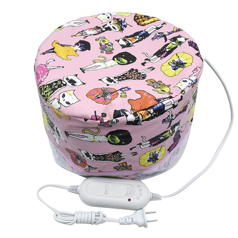 Barber Steamer SPA Nourishing Hair Care chapeau Waterproof Anti-electricity Control Heating hat