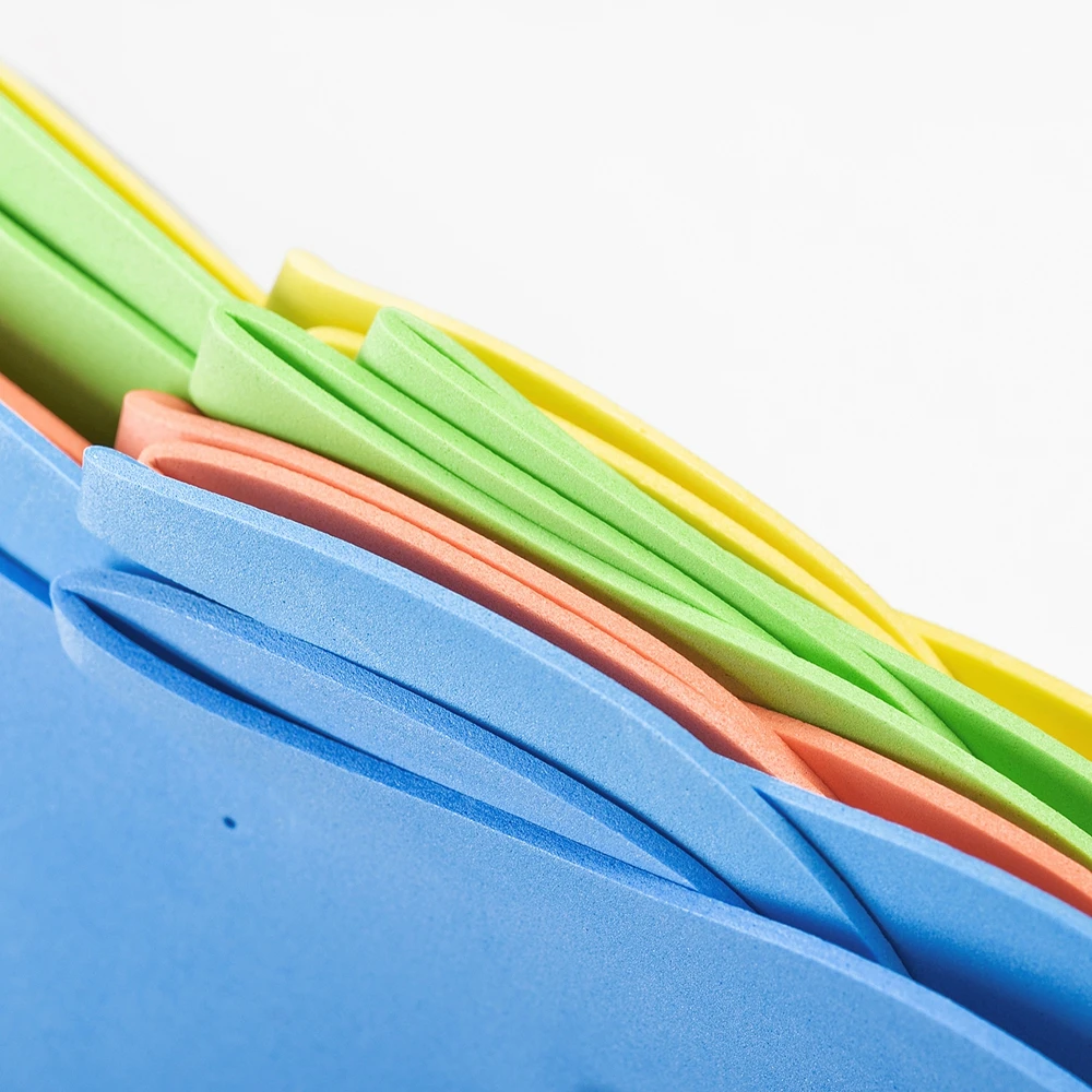 Disposable Foam Slippers EVA Foam Pedicure Slipper Portable Light Flip Flop For Hotel Nail Salon Spa Beach Sandals