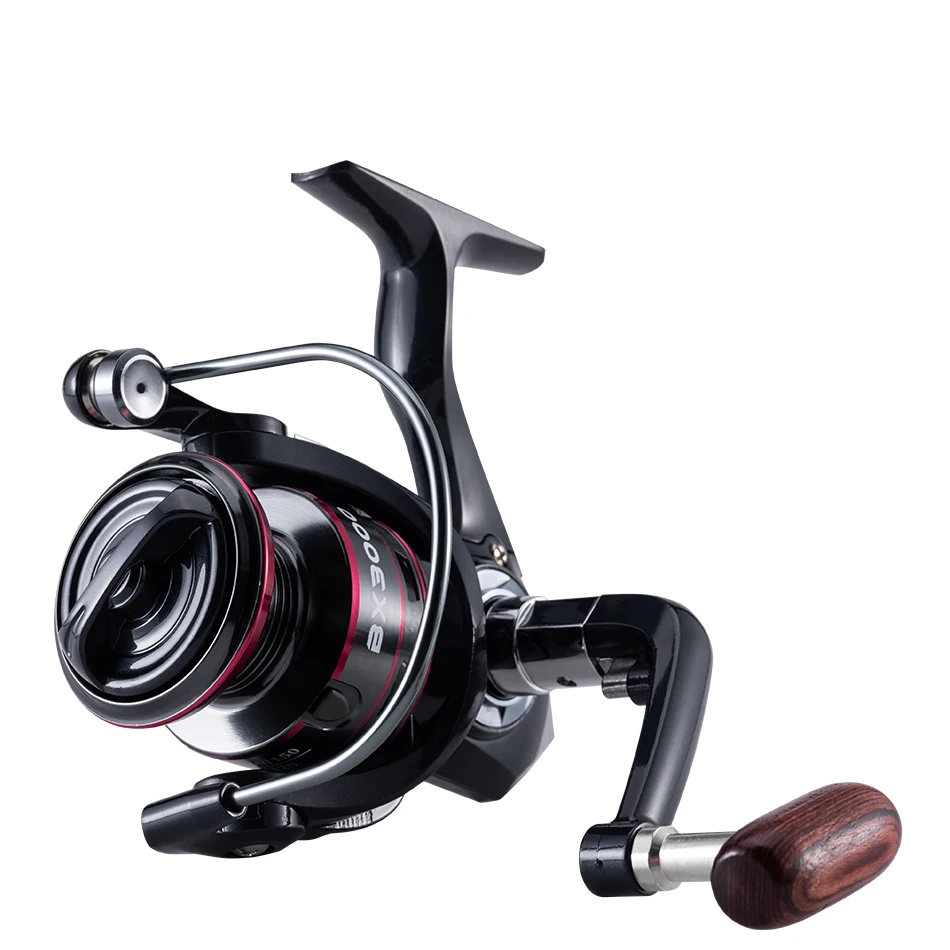 BX 5.2:1 High Quality Far Throw Stainless Steel Bearing Metal Spool Spinning Reel Fishing Reel