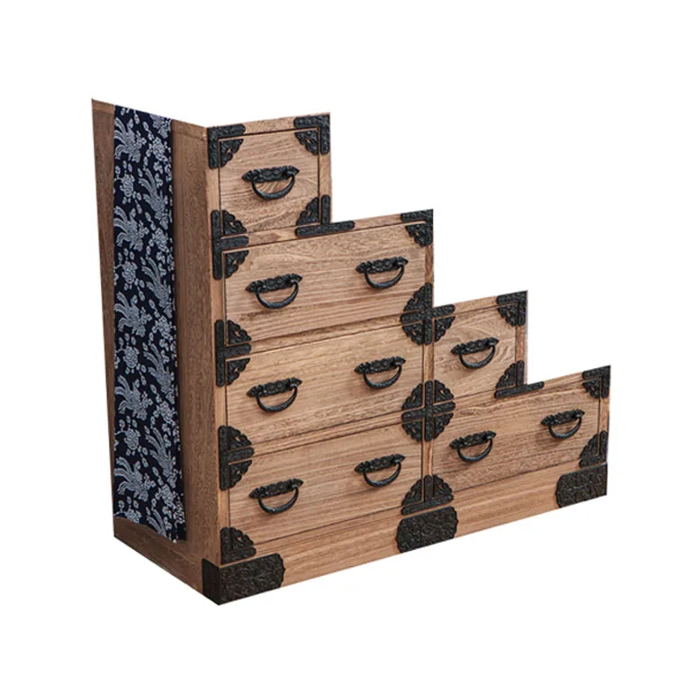 Entracne paulownia wooden and modern chests of drawers